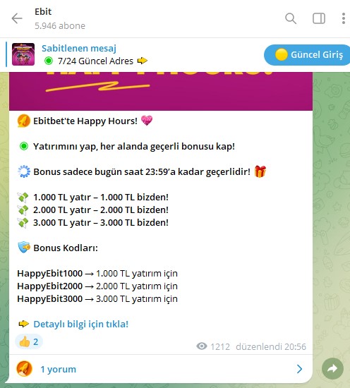Ebitbet Telegram