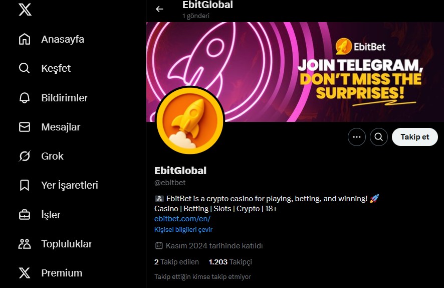 Ebitbet Twitter