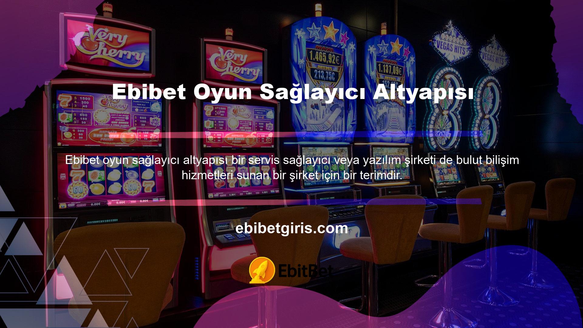 Tanınan ve tercih edilen altyapı şirketleri aşağıdaki gibi listelenebilir: örnekler çok olabilir, ancak bu örnekler bu şirketlerin pazar lideri olduğunu ve web sitelerinin tercih edildiğini göstermektedir